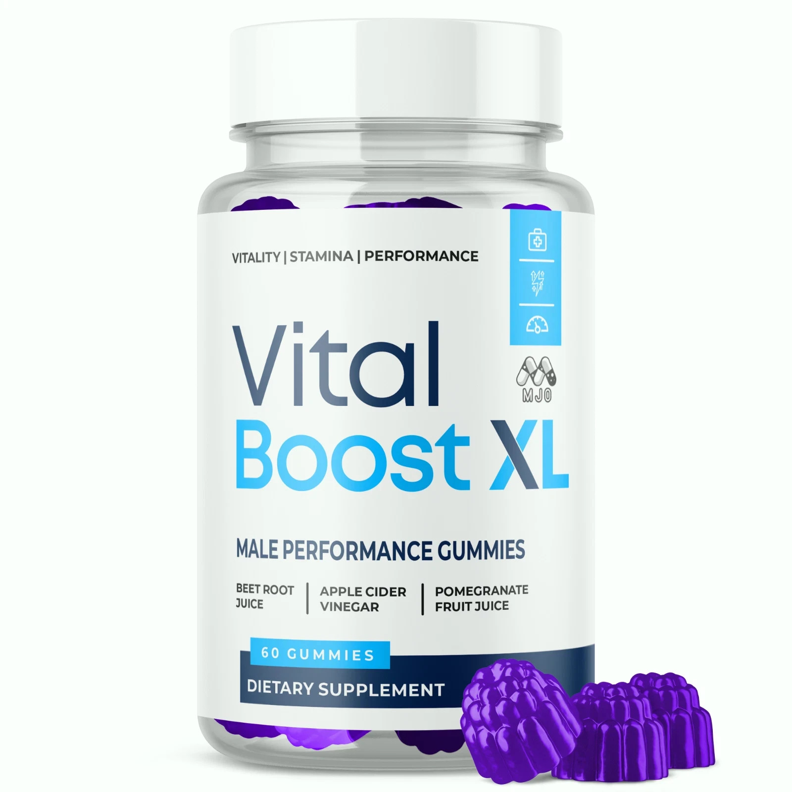 Vital Boost XL Male Gummys Advanced Max Formula VitalBoost XL Vitamin 60 Gummies
