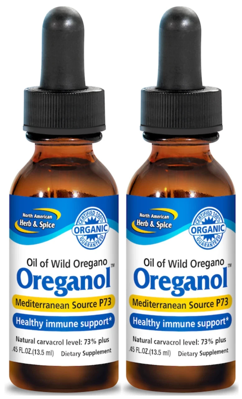 OREGANOL OIL P73 PURE NORTH AMERICAN HERB SPICE – 0.45 oz ( 2 Pack )