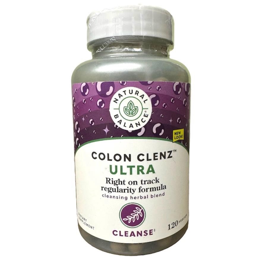 Natural Balance Ultra Colon Clenz 120 Capsule, New Fast Shipp