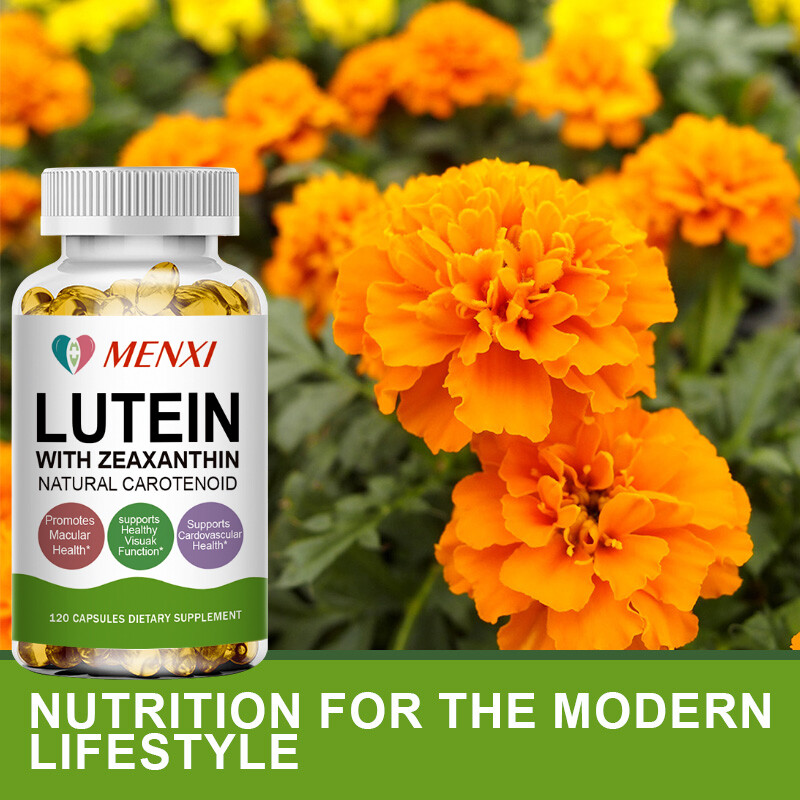 Eye Health Supplement, Lutein & Zeaxanthin, Vision Health, Eye Strain Support 60