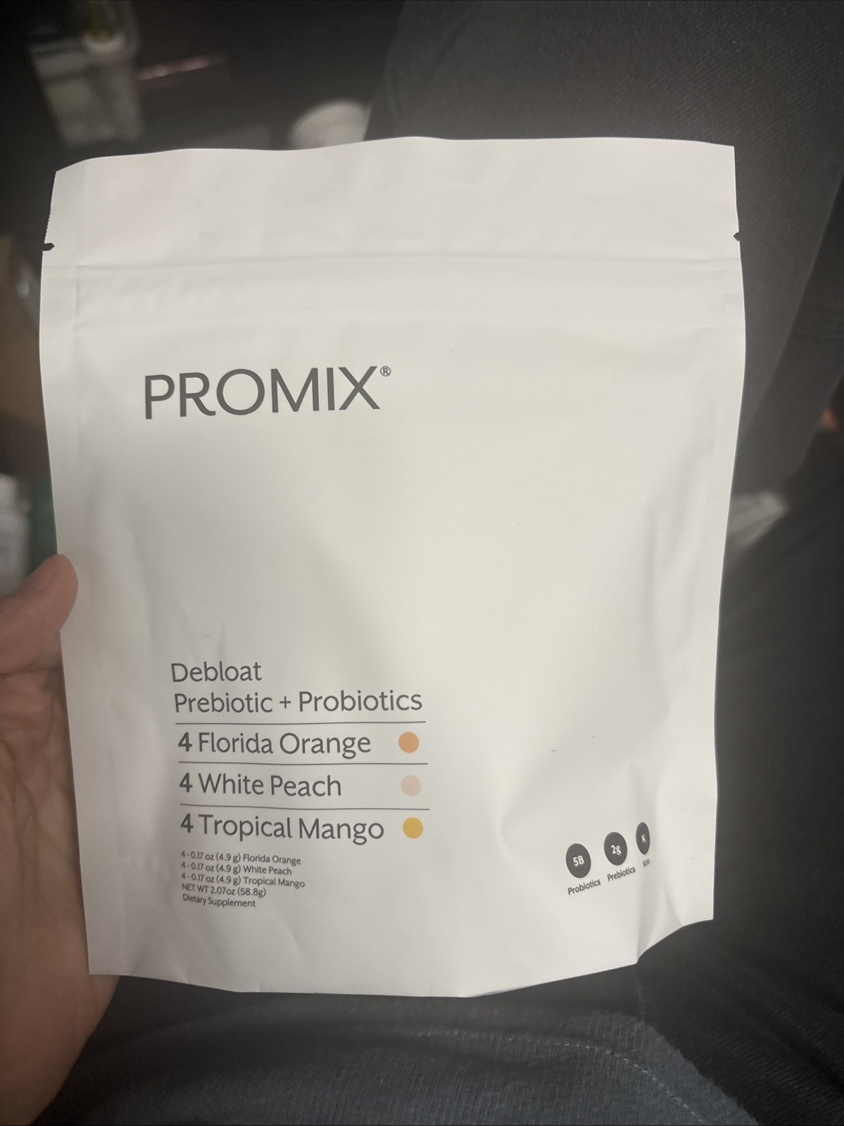 Promix Debloat Probiotics + Prebiotics 12ct Variety Pack New Exp 9/2027
