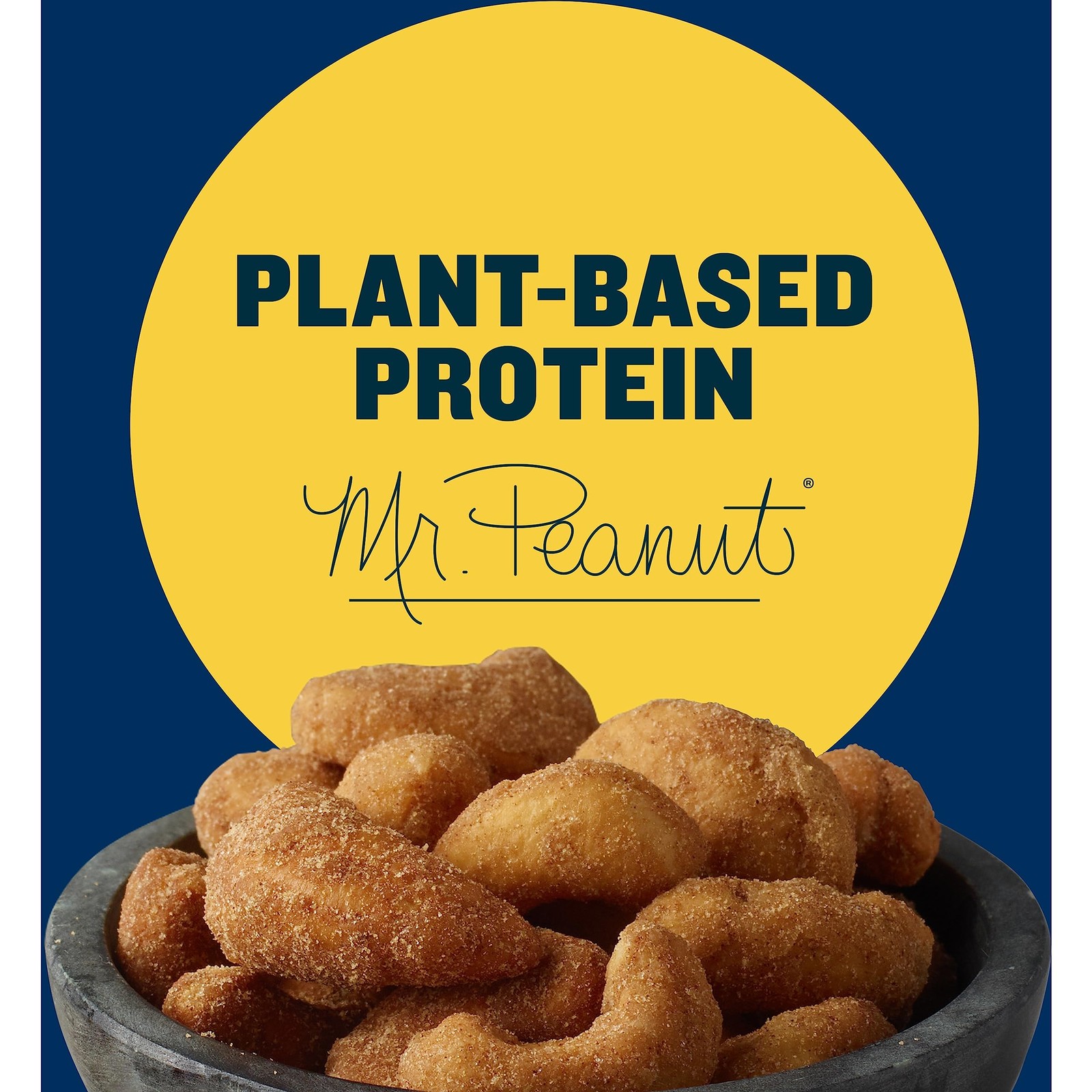 PLANTERS Cashews Cinnamon & Brown Sugar, Party Snacks, 5 Oz 5 oz (Pack of 2)
