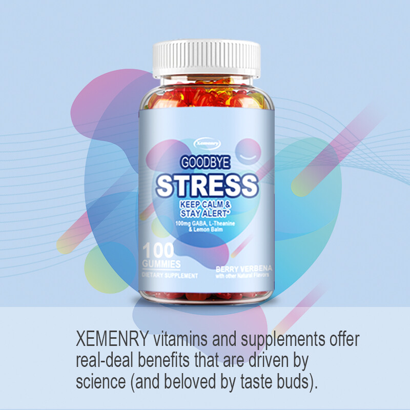 Goodbye Stress – Stress, Anxiety Relief and Sleep Support, Boost Brain Health