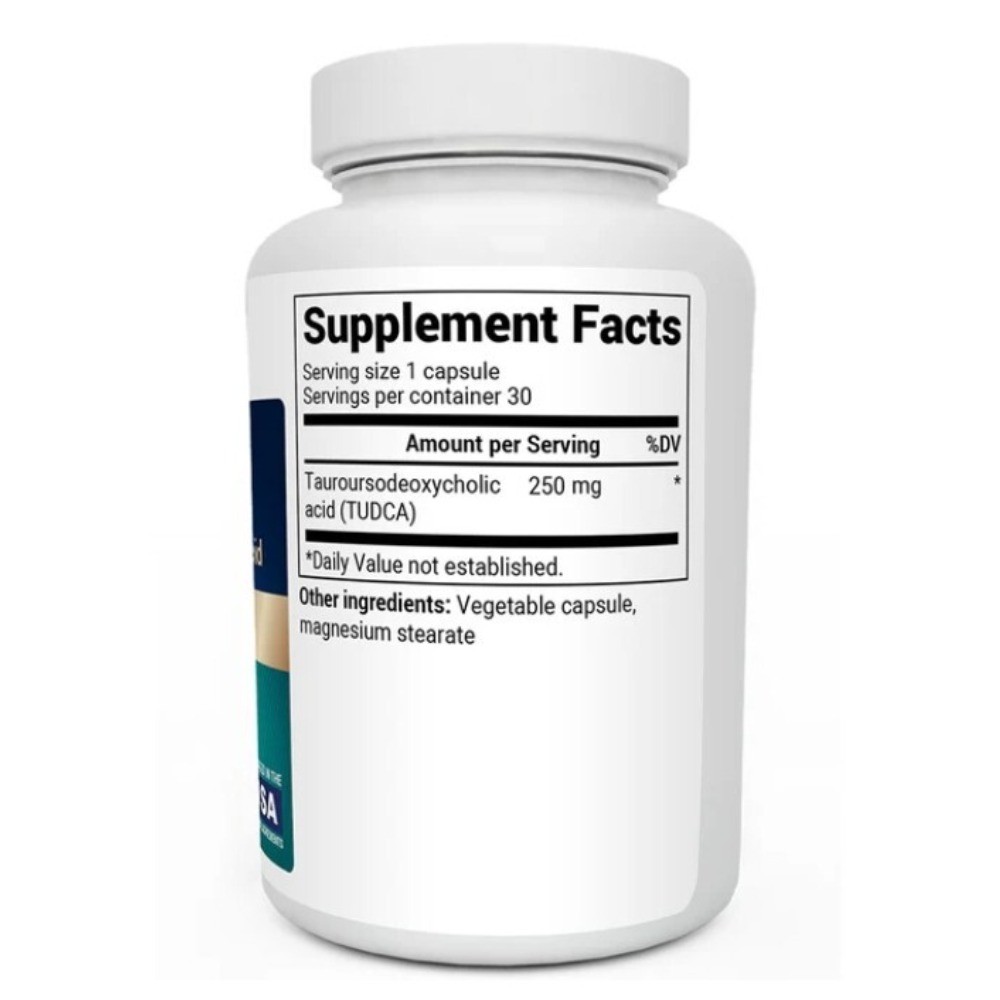 TUDCA 3 PACK – 250 mg of Tauroursodeoxycholic Acid supplement Digestive Support