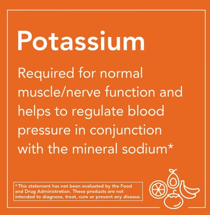 Now Foods Potassium Plus Iodine 180 Tablets GMP Quality Assured, Vegan,
