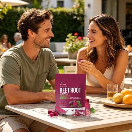 Total Beets Concentrated Beet Root Circulation Chews, Soft Aid 60pcs/pack