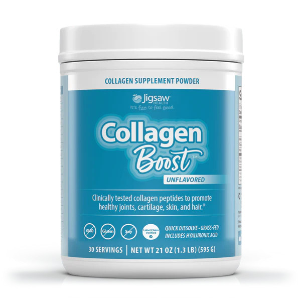Jigsaw Health Unflavored Collagen Boost 595gr