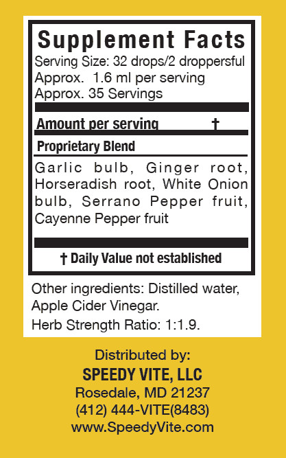 SpeedyVite® Super Tonic (2 Fl oz) Enhance Your Immune System* Organic & Wild USA
