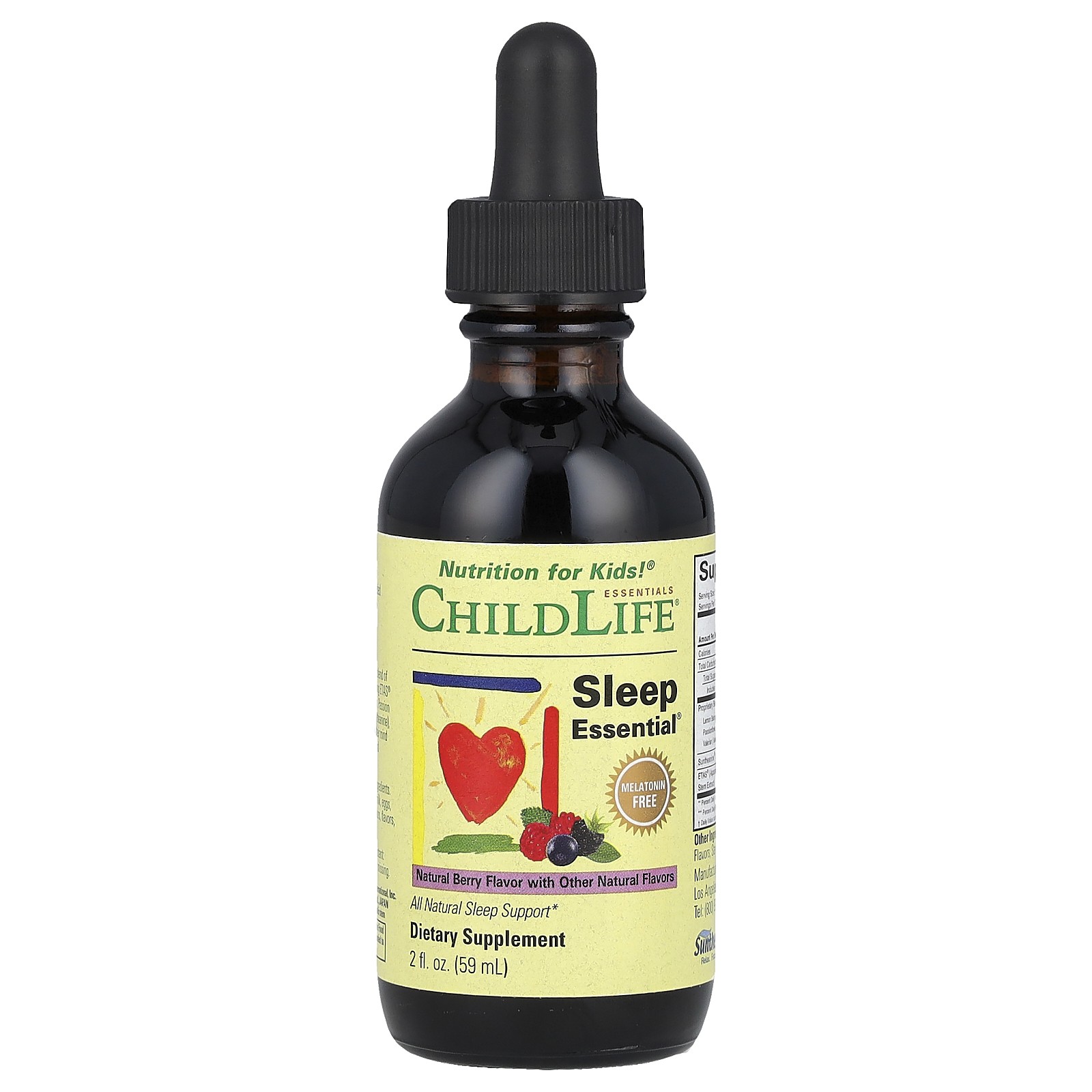 Sleep Essential, Natural Berry, 2 fl oz (59 ml)