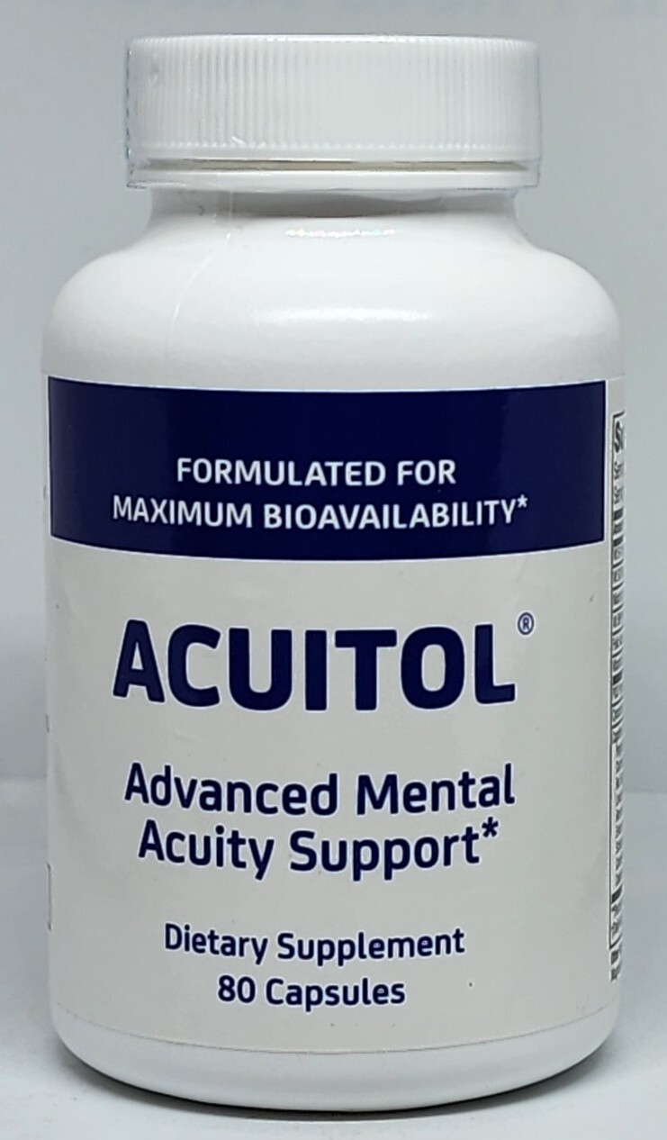 Immunocorp Acuitol Advanced Mental Acuity Support 80 Capsules New Exp. 10/2027