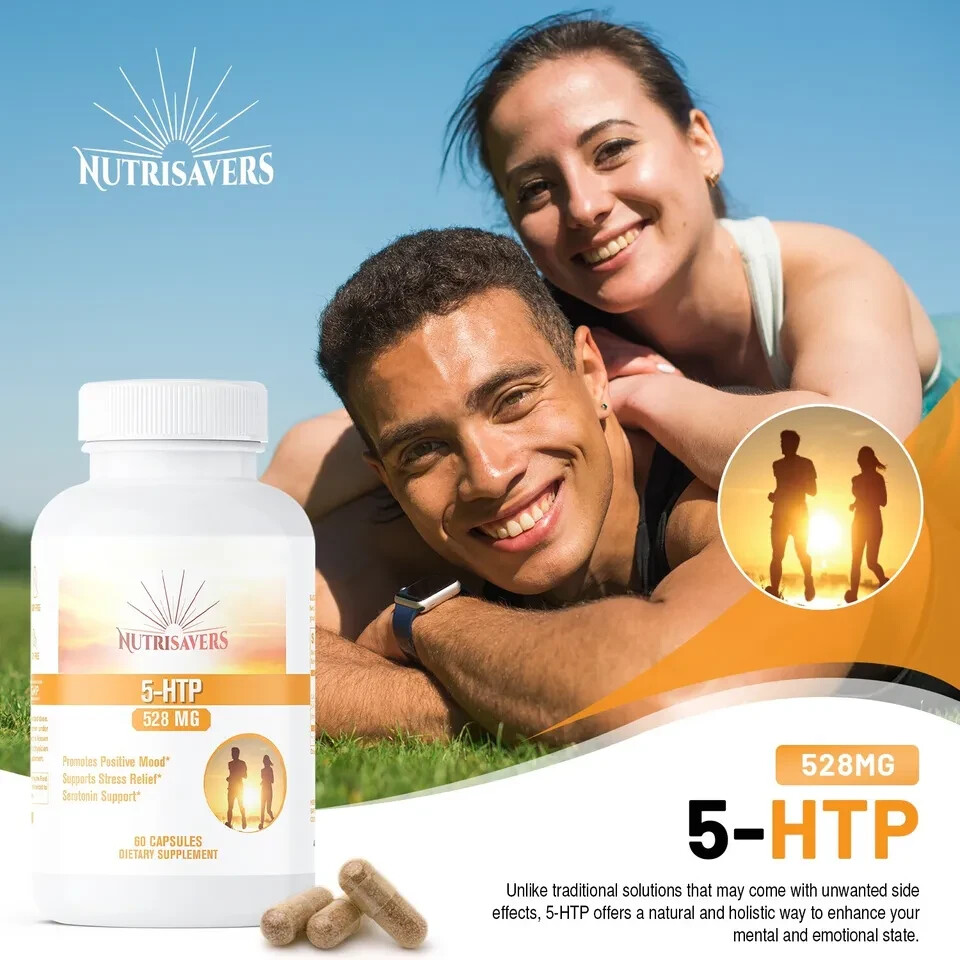 5-HTP Serotonin Sleep reduce Stress weight loss 5-Hydroxytryptophan 180 CAPS