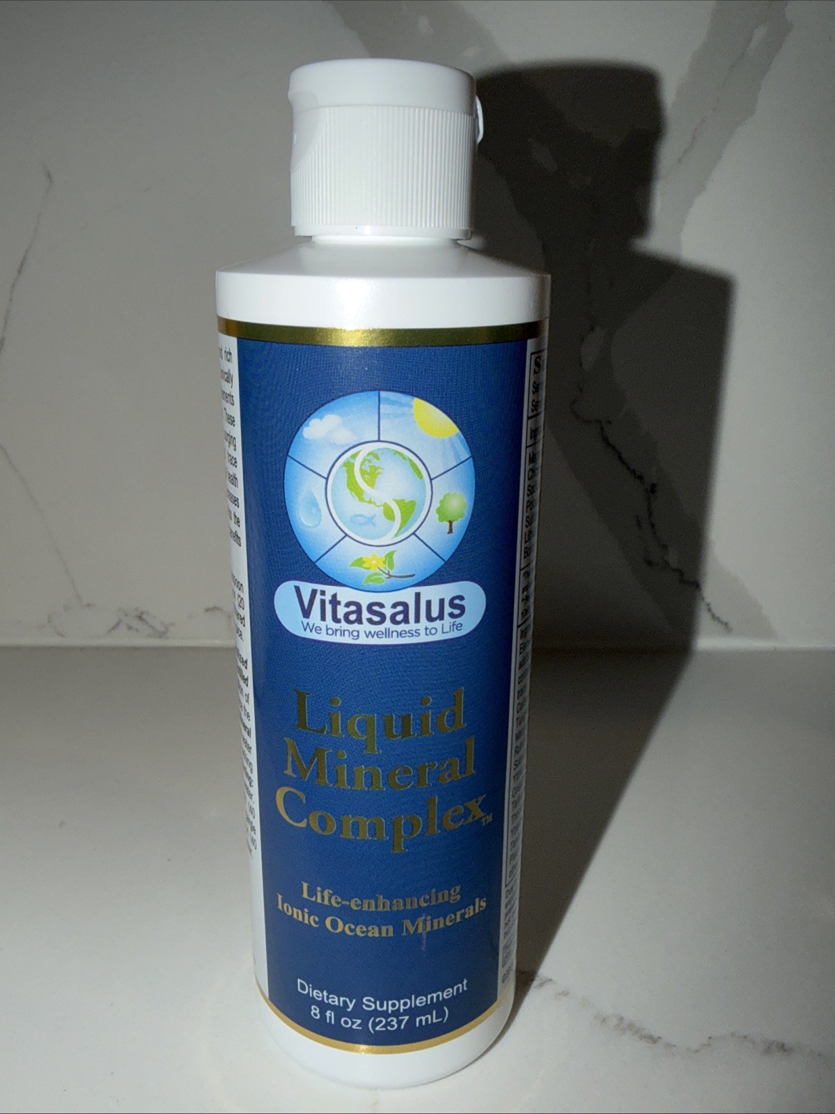 LIQUID IONIC OCEAN MINERALS 8OZ.ORGANIC~VEGAN~DIETARY SUPPLEMENT~ALL AGES