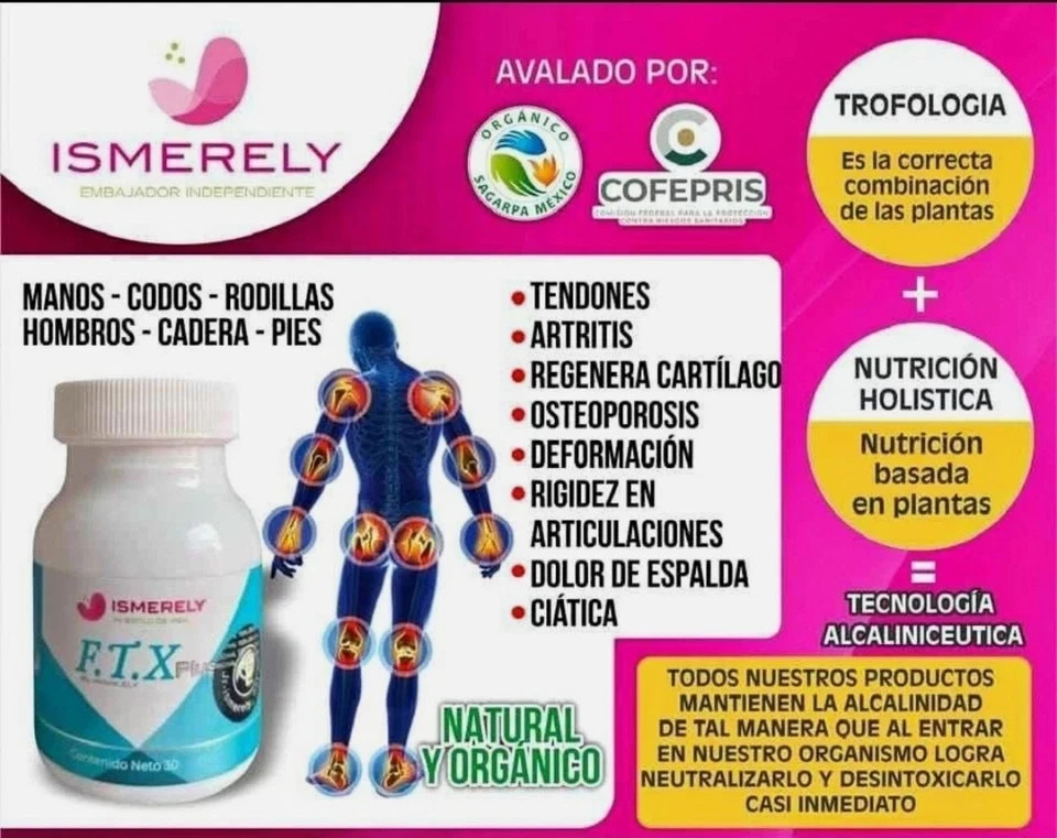 Premium 3 pack ISMERELY PLUS 100%NATURAL 30 TABS (FAST FREE SHIPPING)