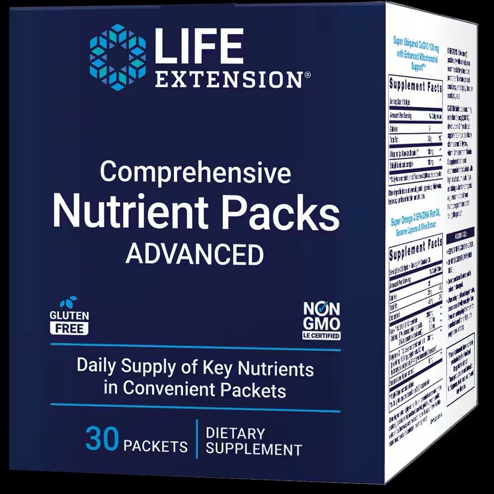 Comprehensive Nutrient Packs ADVANCED 30 packets multivitamin & top supplements