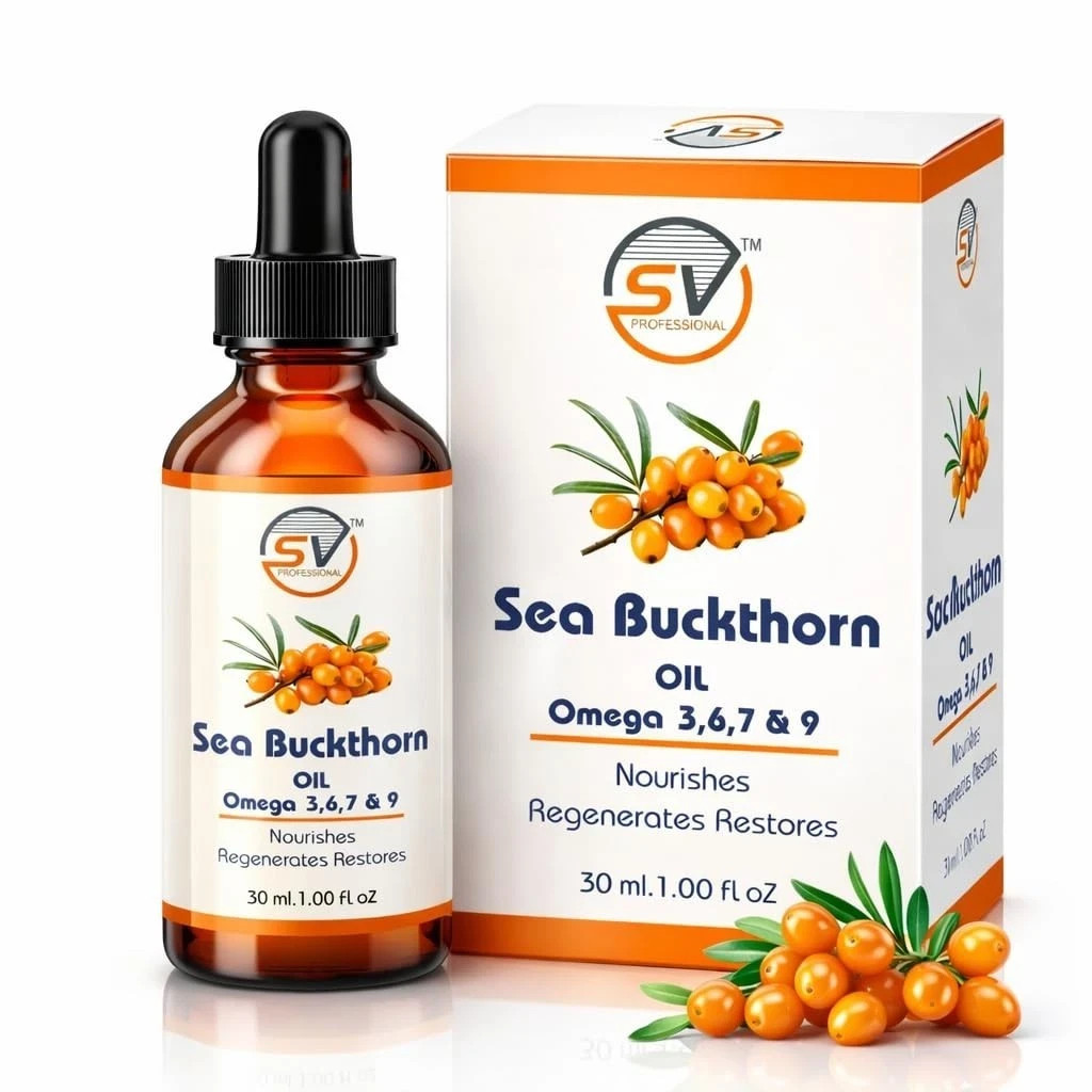 Sea Buckthorn Oil – ( 1 fl oz 30ML) SeaBuckthorn Berry Oil Omega Supplement F/S.