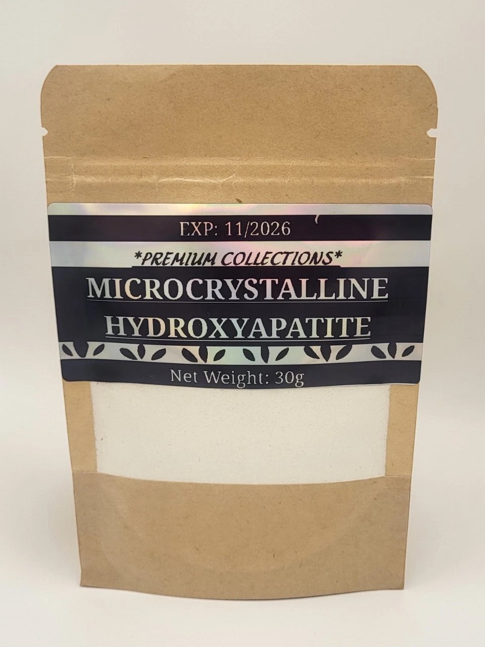 MICROCRYSTALLINE HYDROXYAPATITE TEETH & BONE POWDER | 1oz | PASTURE-RAISED