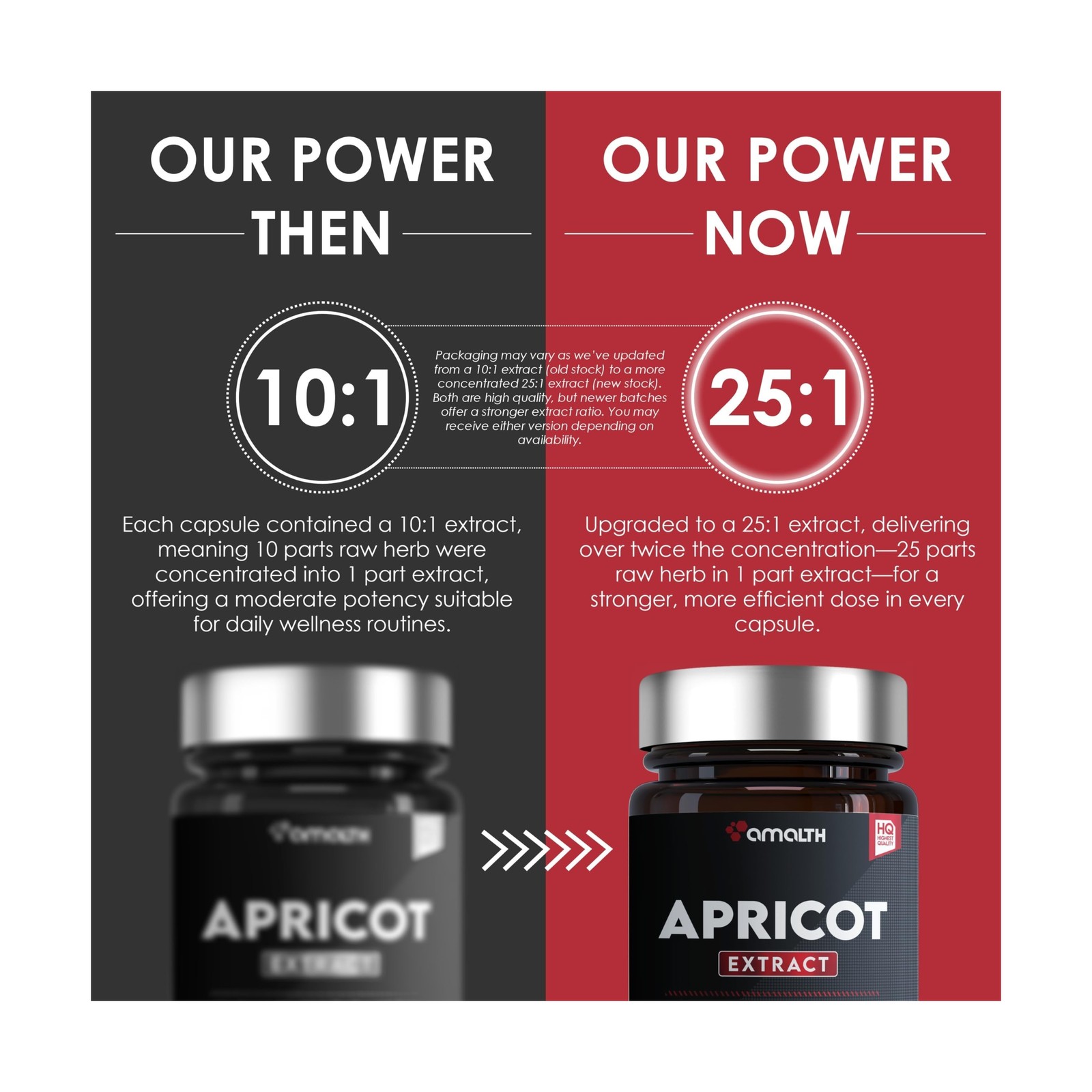AMALTH Apricot Extract Supplement Capsules (25:1) 120 Capsules 500m… Fast Ship