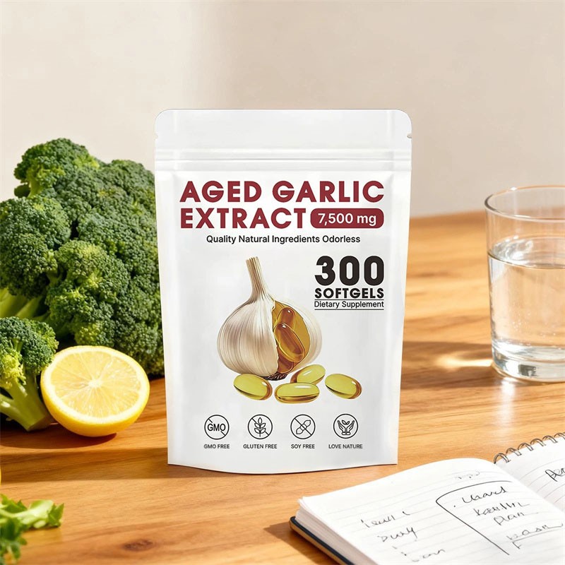 Garlic Aged Extract, 300 Softgels, 7500mg Odorless Heart & Immune USA Hot