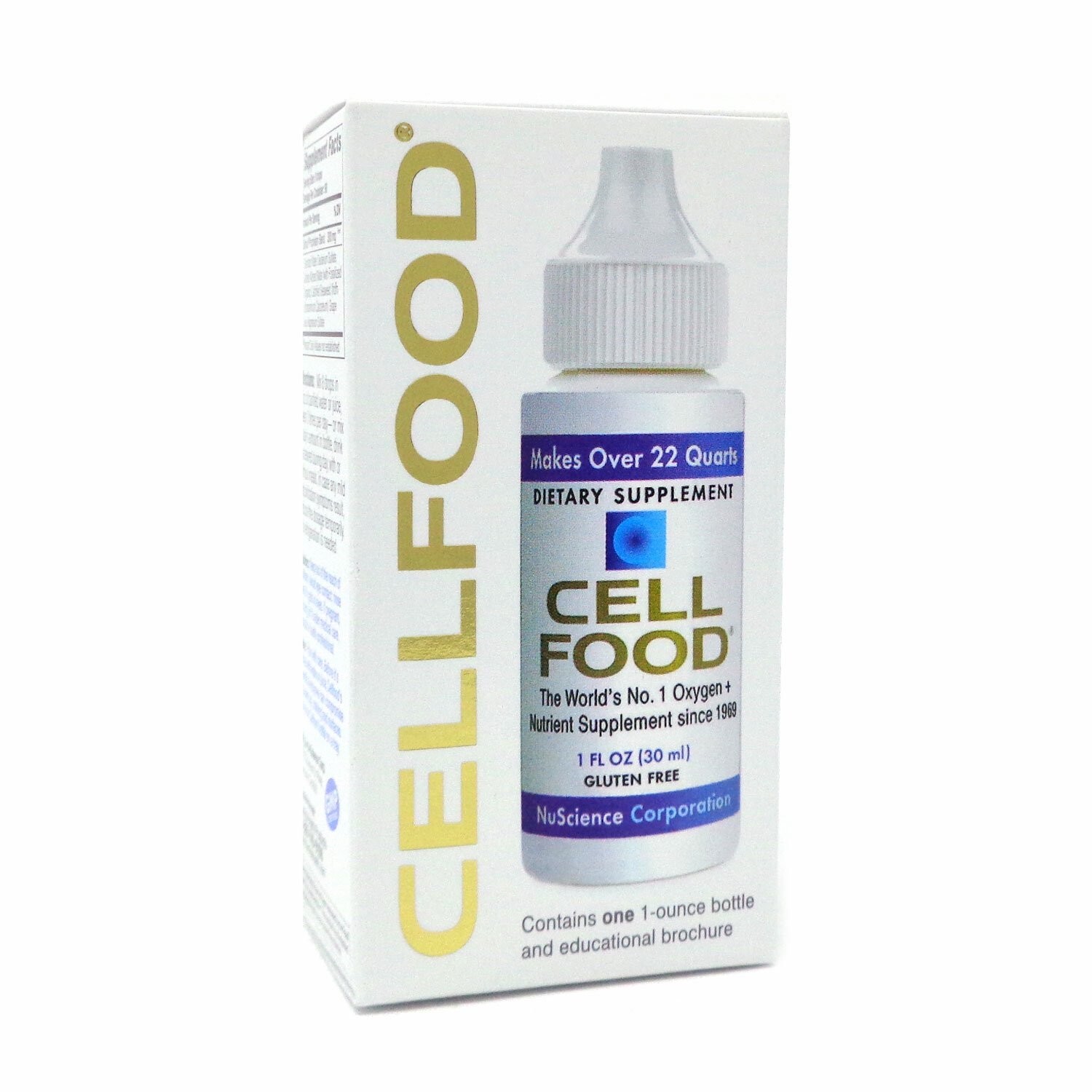 Cellfood Liquid Concentrate, 1 oz. Bottle 12 pack EXP:5/24