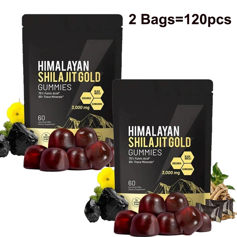 Shilajit 300 Gummies, Shilajit Micronutrient Supplement, Himalayan Premium lates