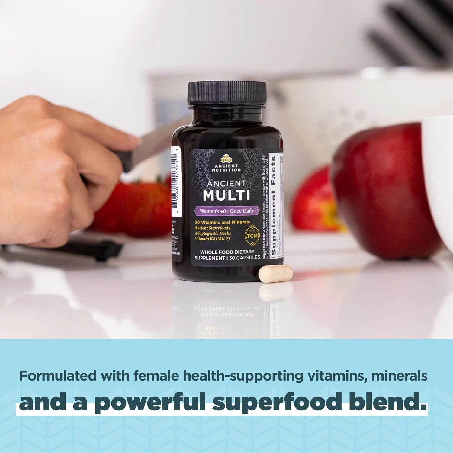 Ancient Multi Women’s 40+ Once Daily Vitamin Supplement 30ct