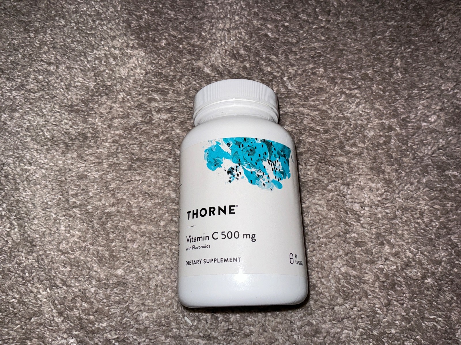 THORNE Vitamin C 500 mg capsules brand new and sealed exp: 2028