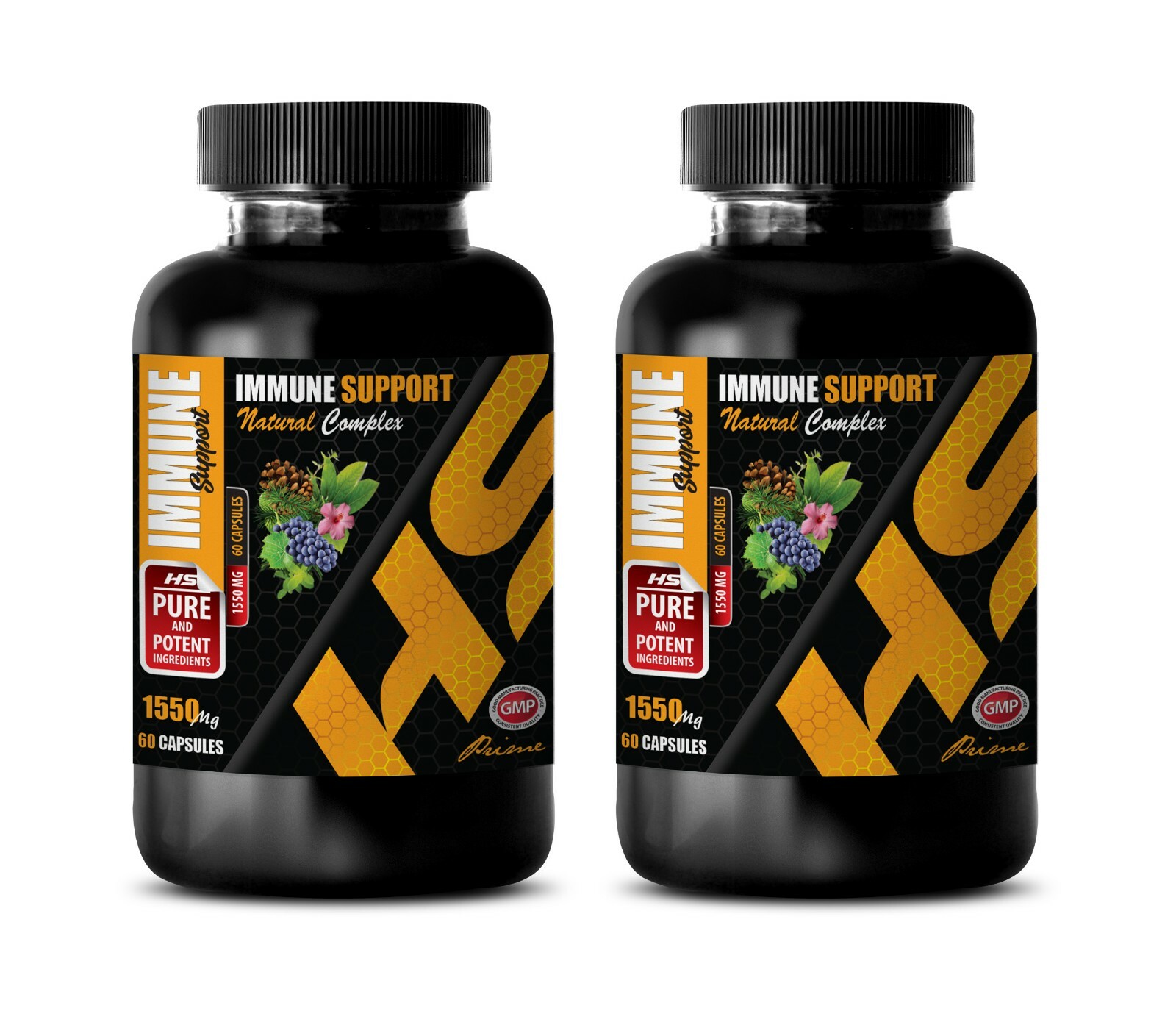 antioxidant formula – IMMUNE SUPPORT – heart brain healthy best sellers 2 BOTTLE