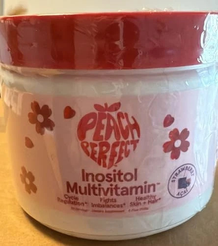 3PCS Peach Perfect SVG 30 Flavor Acai Strawberry Multivitamin Powder Inositol
