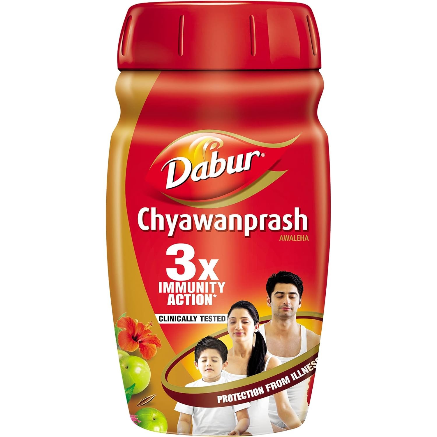 Dabur Red Chyawanprash3X Immunity Action Build Strength & Stamina FREE SHIP950gm