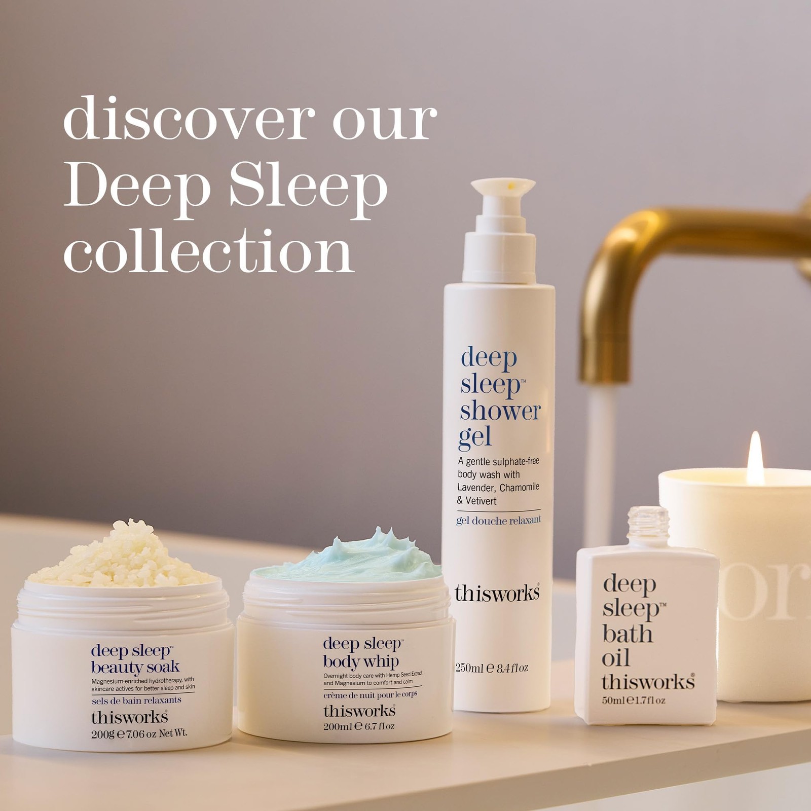 This Works Deep Sleep Pillow Spray 1.2 fl oz Mini Travel Sleep Mist