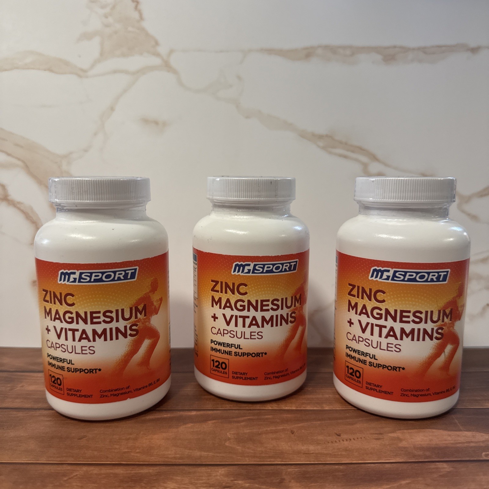 Sports ZMA Zinc Magnesium Vitamin B6 360 Caps