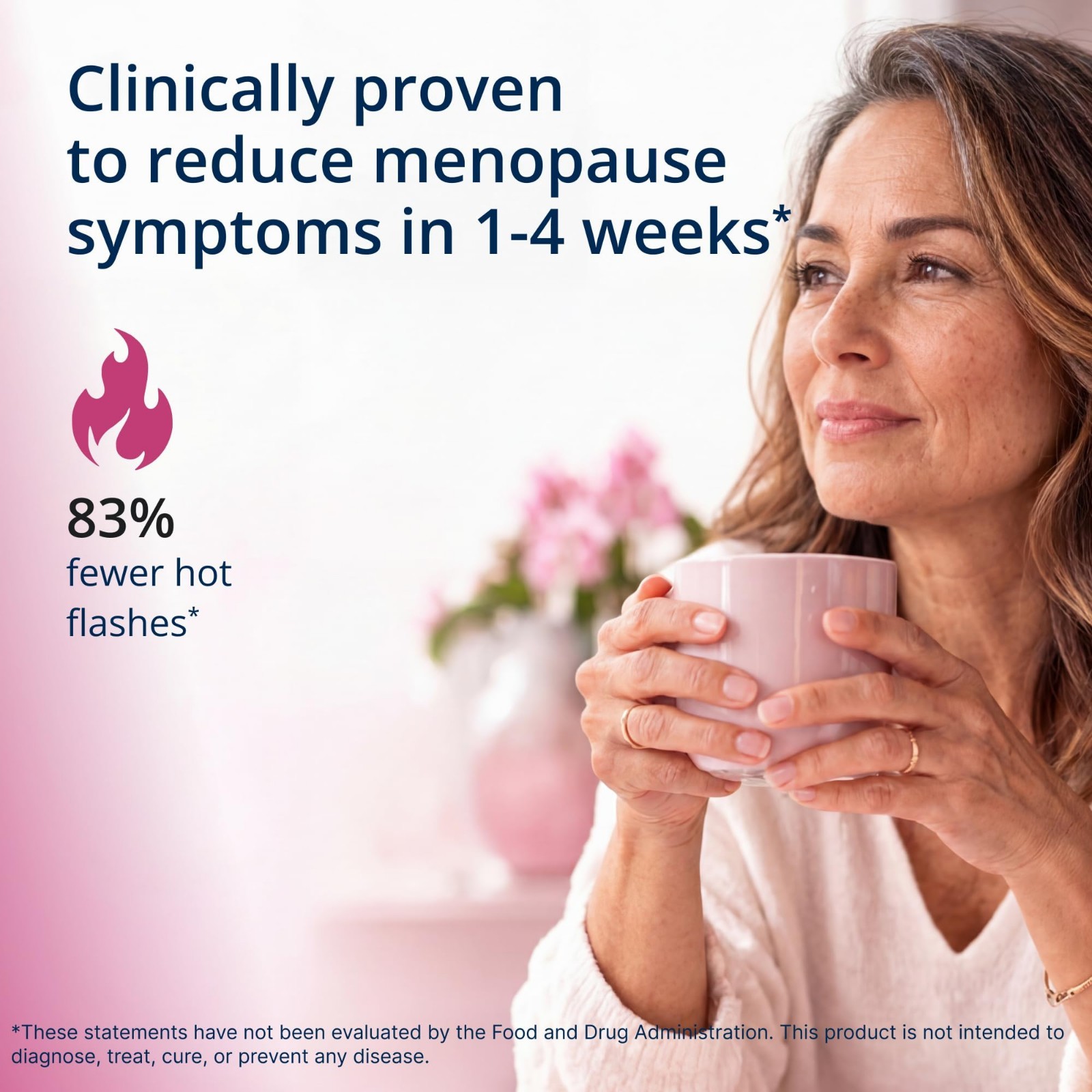 Menopausal Comfort Support Tablets – Natural Relief for Hot Flashes & Mood Swing