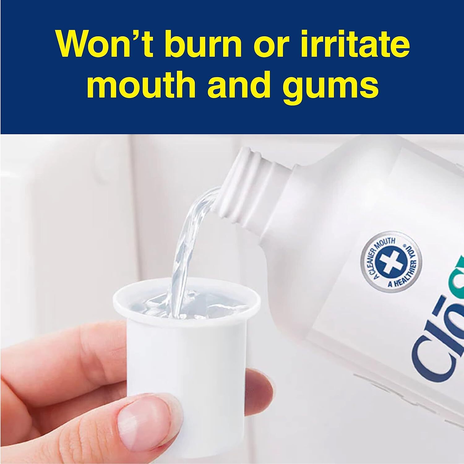 CloSYS Sensitive Mouthwash, 32 Ounce, 2 Count, Gentle 32 Fl Oz (Pack of 2)