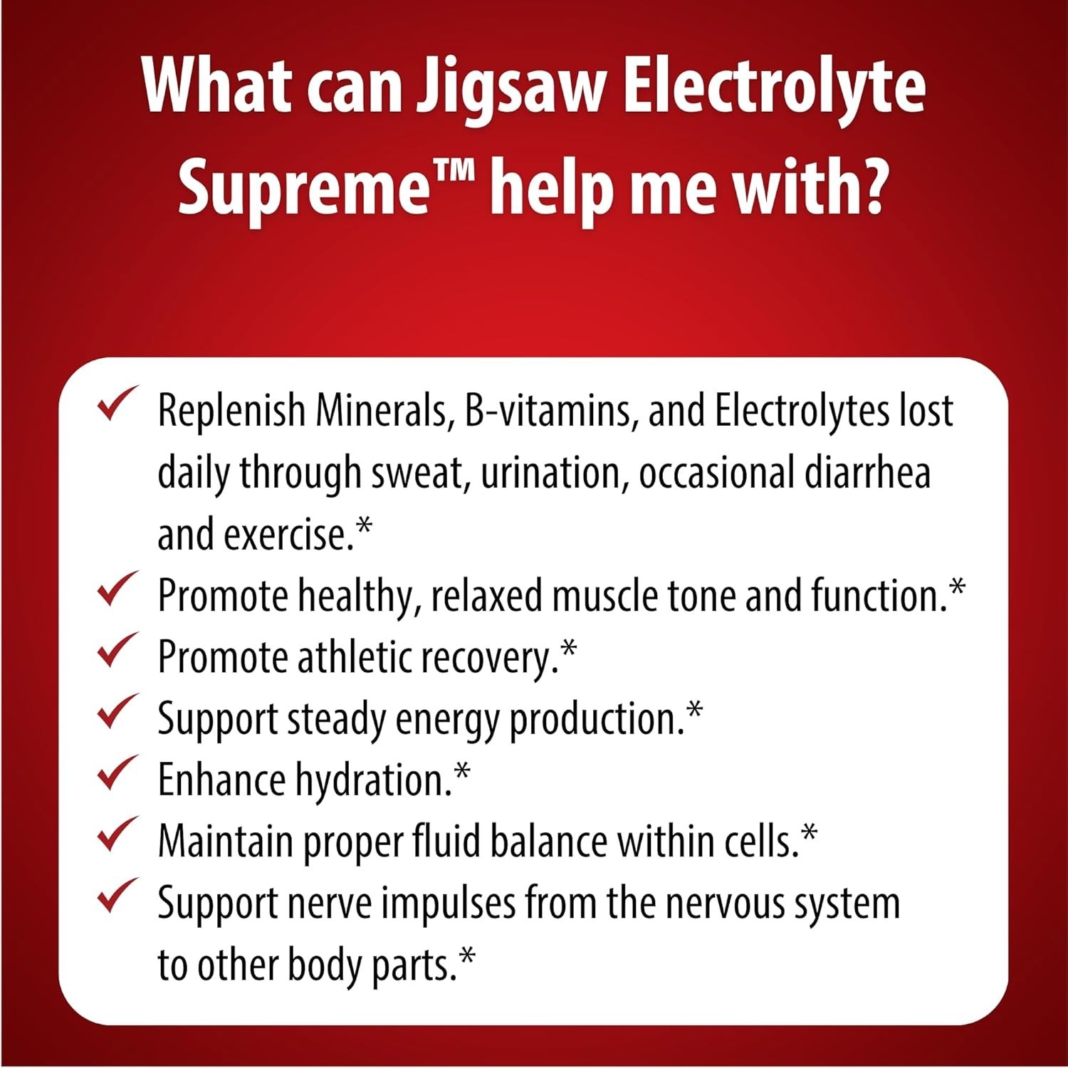 Powerful Energy Boosting Electrolytes – 60 Servings | Gluten-Free Formula