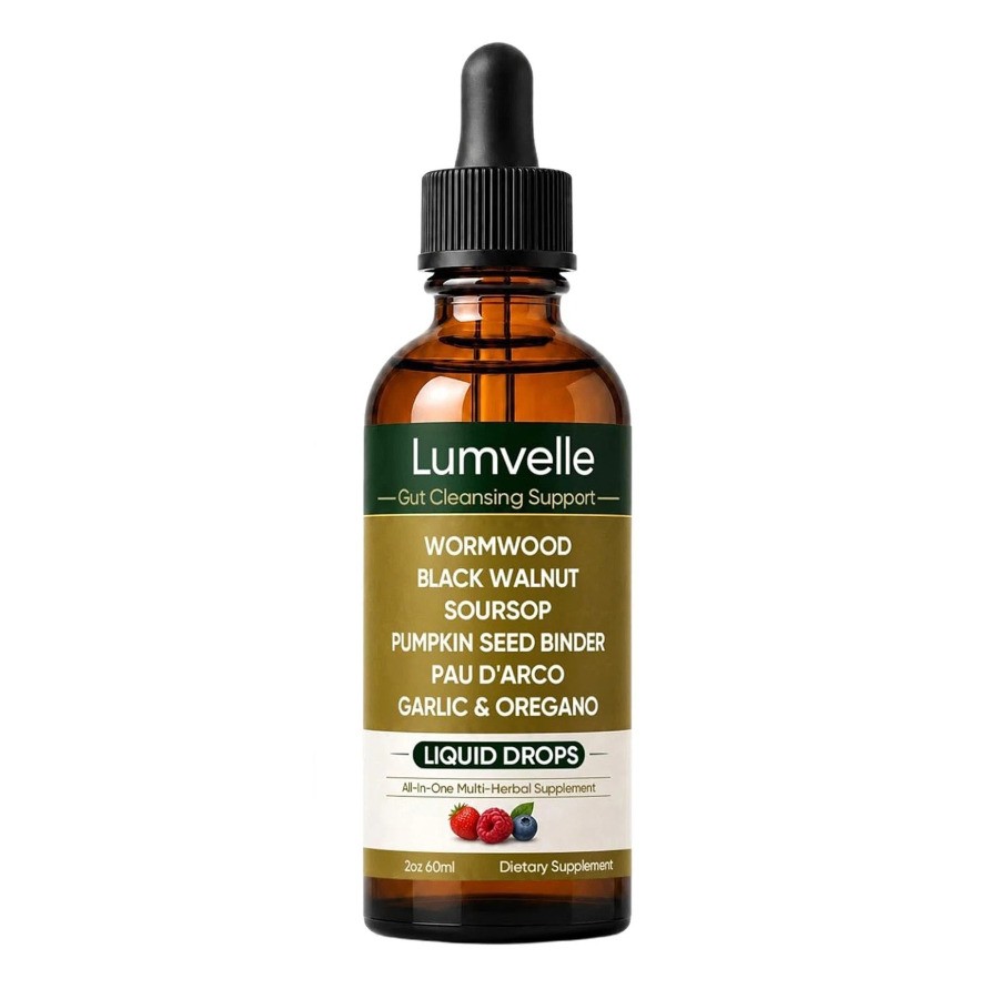 5x LUMVELLE Wild Harvested Wormwood Herbal Liquid Botanical Supplement Drops
