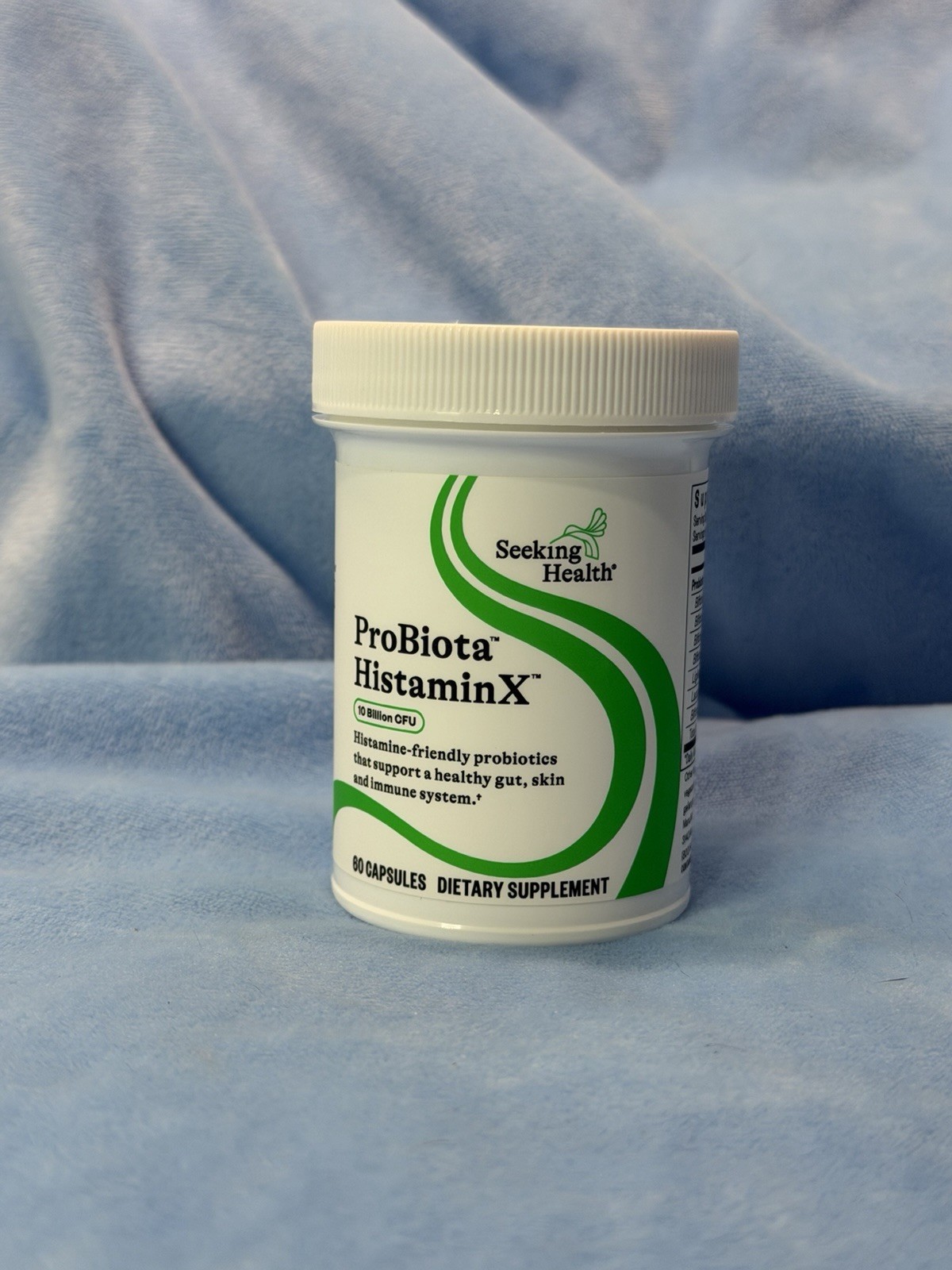 Seeking Health ProBiota HistaminX 60 Cap Gut Support Digestion Supplement 1-2027