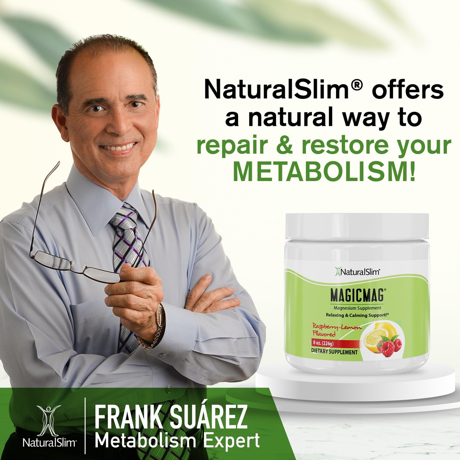 NaturalSlim Magicmag Pure Magnesium Citrate Powder Stress, Constipation, Musc…