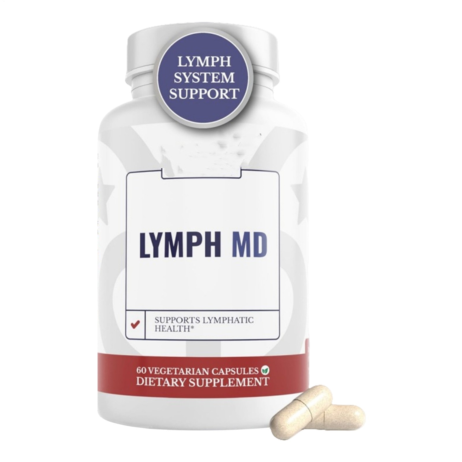 Lymph MD Lymphatic Support Supplement with 9 Botanicals for Men & Women Unisex