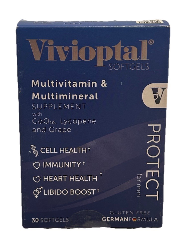 Vivioptal Multivitamin & Multimineral For Men/Cell Health,Immunity,Heart Health