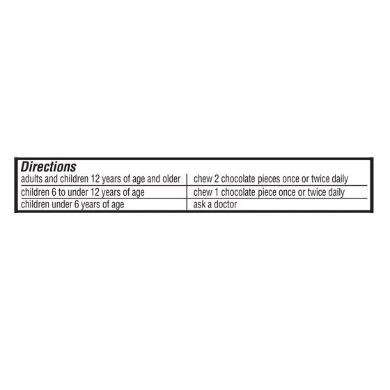 Equate Regular Strength Chocolate Laxative, 15 mg, 24 Pieces (3 Pack – 72 Total)