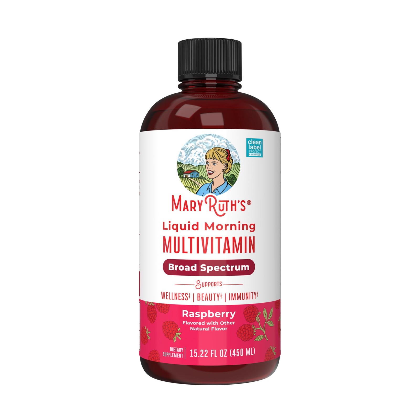 Liquid Morning Multivitamin for Women Men Kids 15 Servings