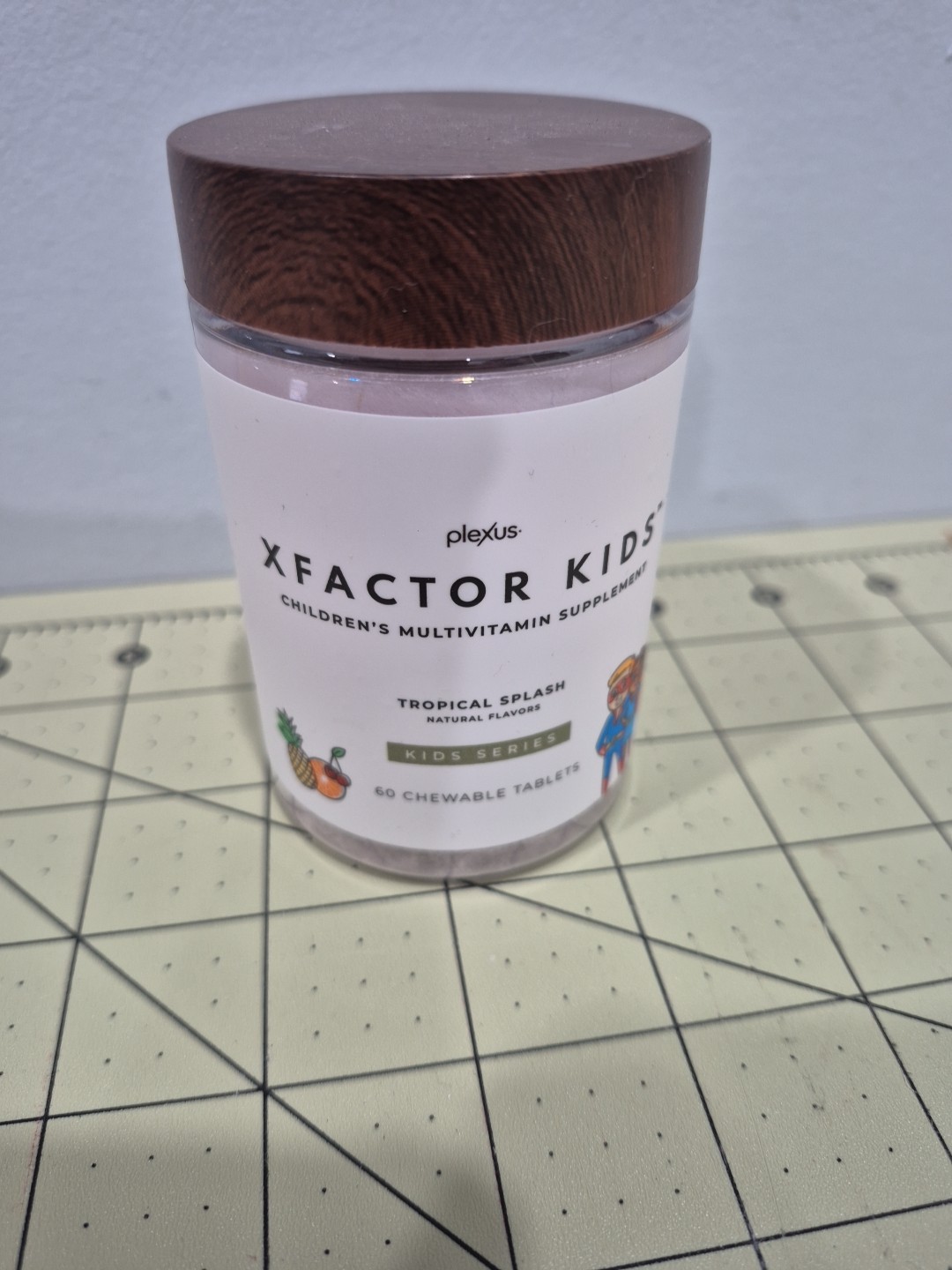 Plexus Xfactor Kids Multivitamin 60 Chewable Tablets New Tropical Splash 8/27 A7