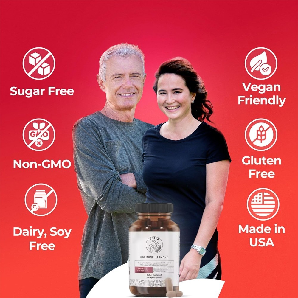 Hormone Harmony – Natural Hormonal Support for Women to Improve Mood, Sleep