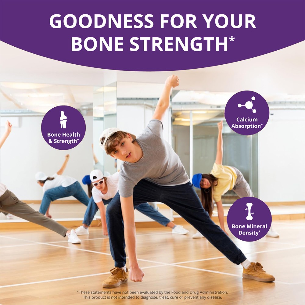 Premium Growth Enhancer For Kids 10+ & Adults Bone Health &Strength 120 Capsules