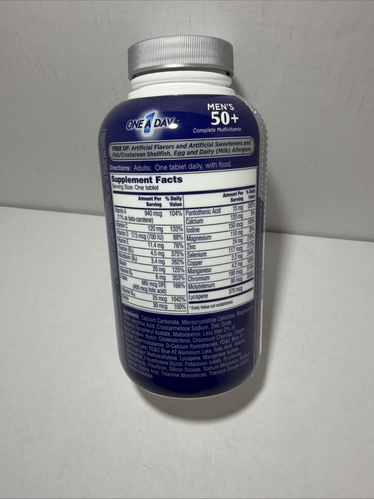 One A Day Men’s 50+ Healthy Advantage Multivitamin, 300 Tablets Exp 06/2026