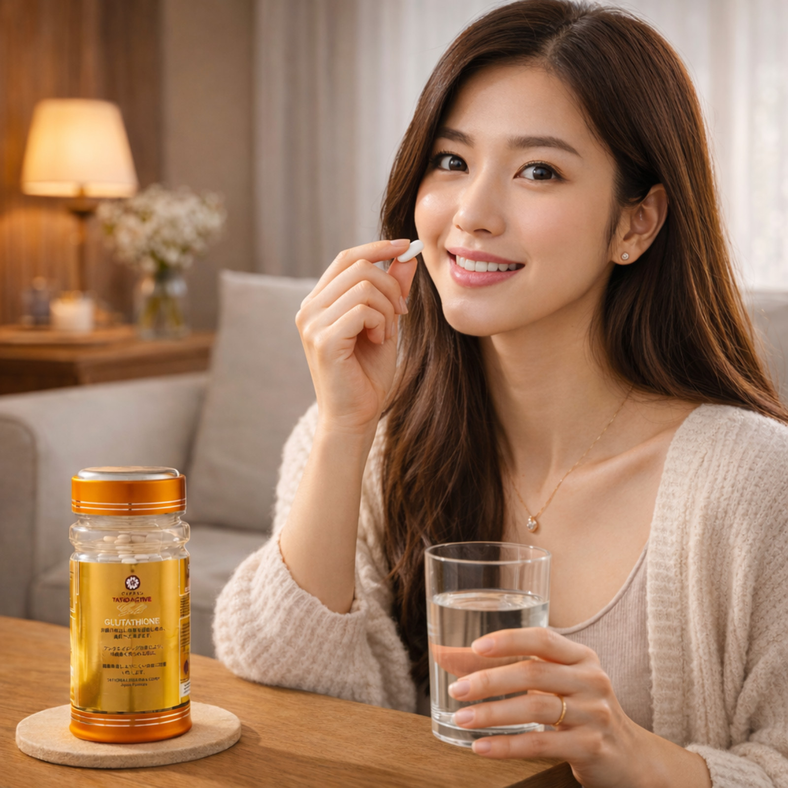 NEW Tatio Active Gold Glutathione Gel Capsules 1850mg