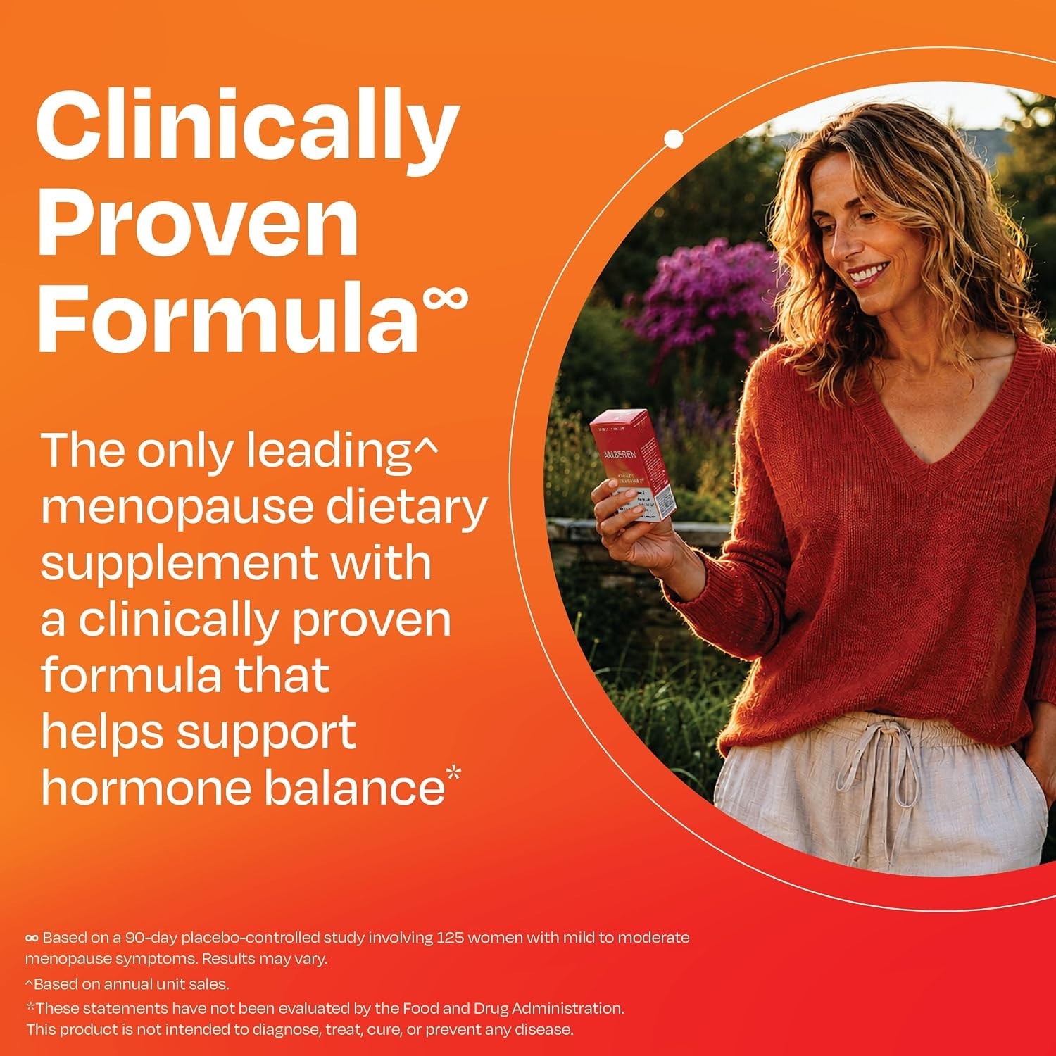 Clinically Proven Menopause Relief – 30 Day Natural Supplement, Hormone-Free