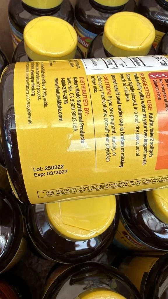 Pack of 3 Nature Made CholestOff Plus 900mg 210 Softgels EXP 03/27