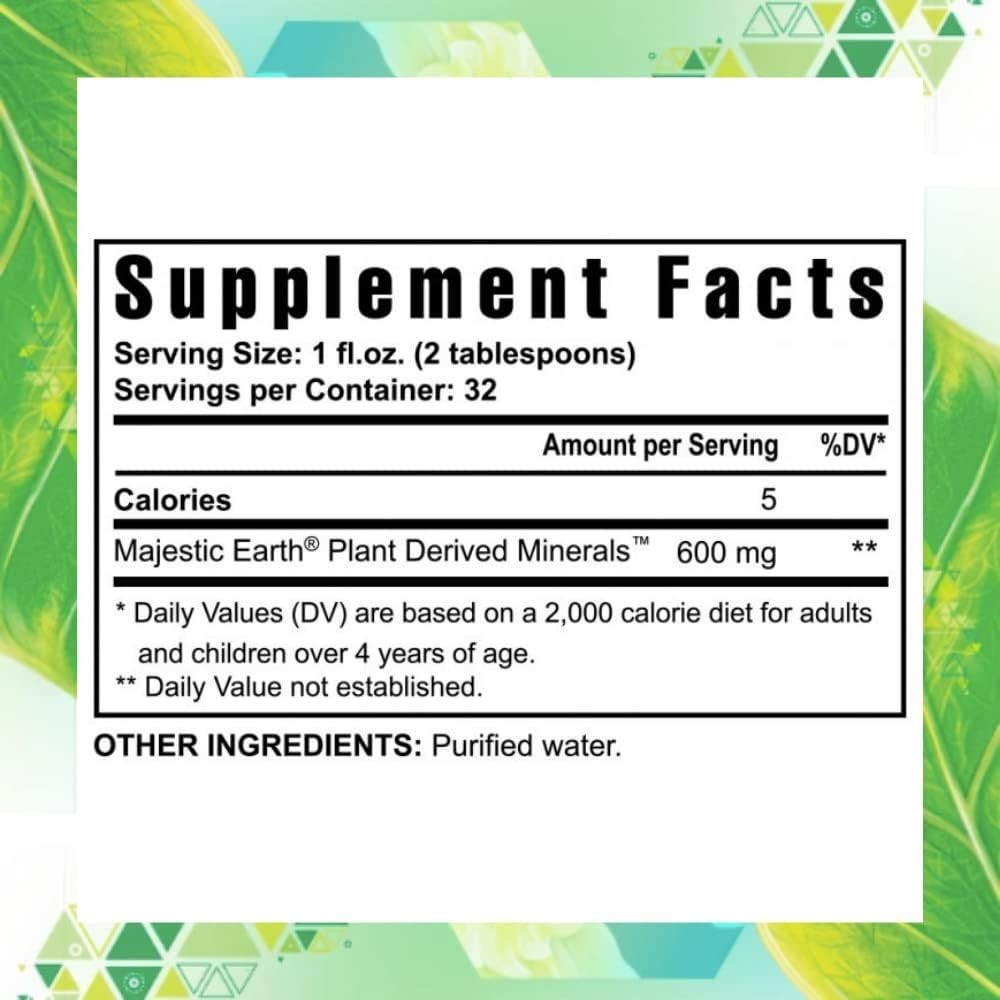 Youngevity Plant Derived Liquid Minerals – (32 oz Pack of 2) Free Shipping