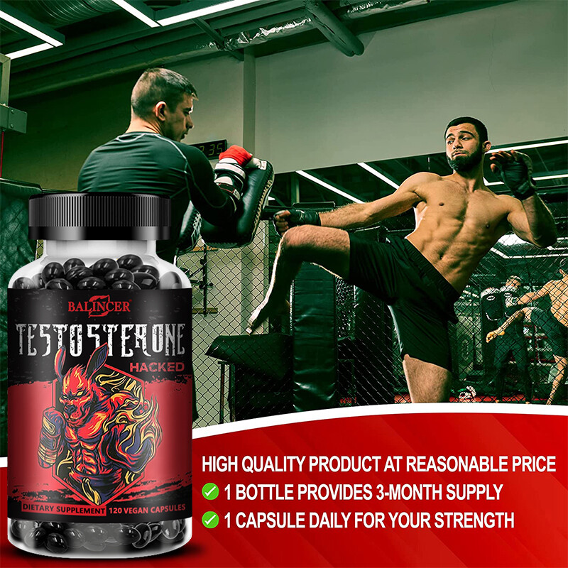 Natural Testosterone Booster – Increase Energy, Improve Muscle Strength & Growth